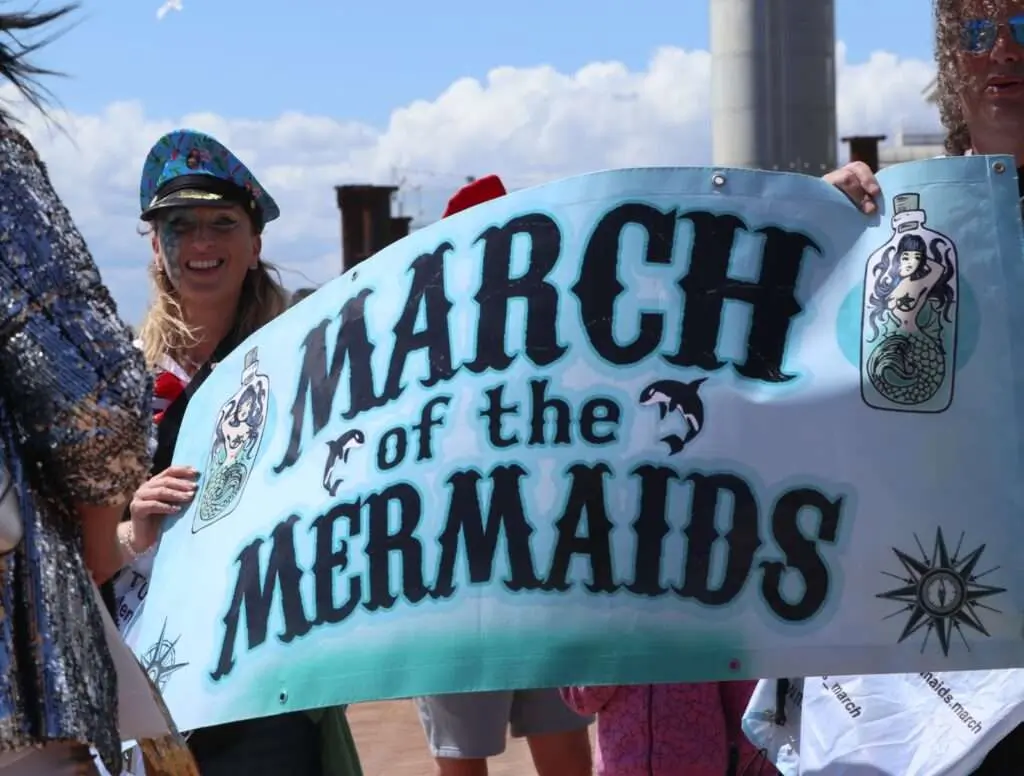 Brighton’s Mermaids Parade Raises Awareness and Smiles