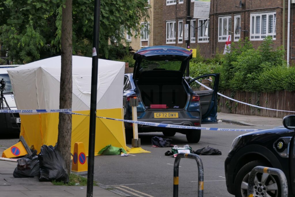 Man Fatally Shot in Southwark: No Arrests Made, Crime Scene in Place