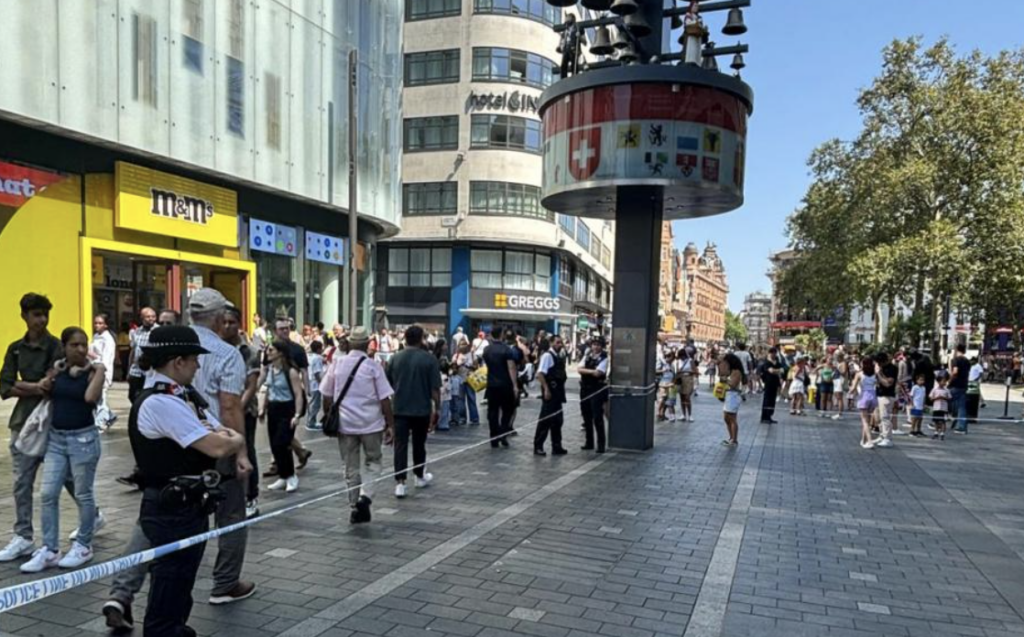 11-Year-Old Girl and 34-Year-Old Woman Stabbed in Leicester Square; Suspect in Custody