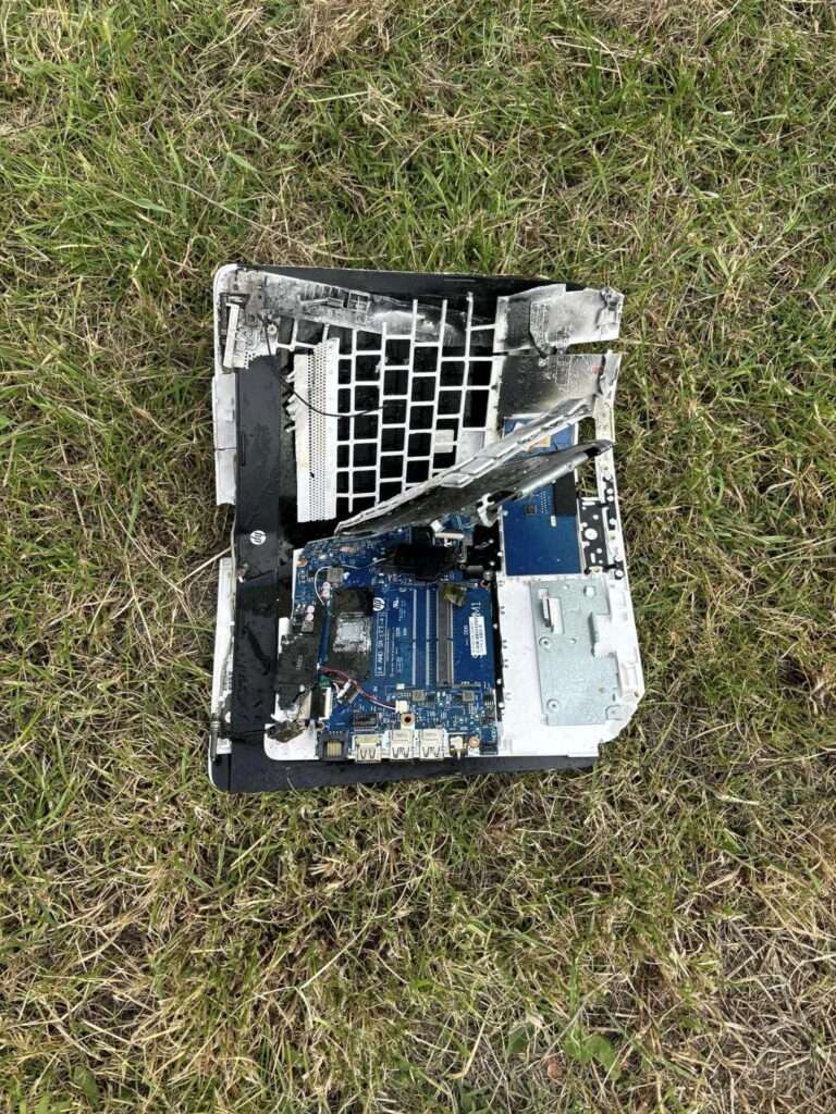 Old Laptop Causes Bin Lorry Blaze in Newhaven