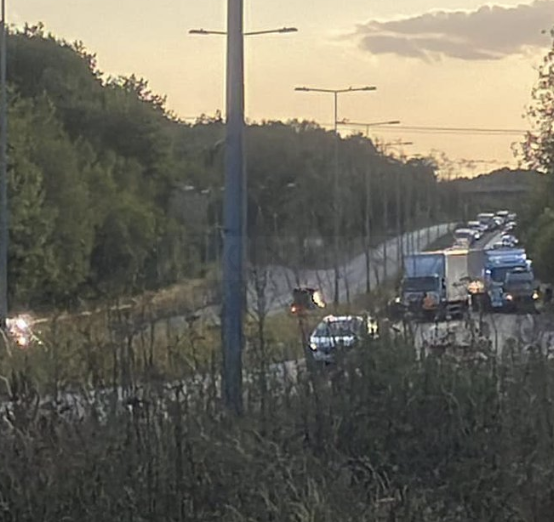 A2 between Brenley Corner and Canterbury at Dunkirk has reopened after being closed following a serious crash involving a pedestrian and a lorry
