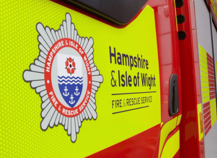 Fire Engines Scrambled from Portsmouth to Fight Isle of Wight Blaze