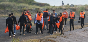 Seven Migrants Thrown from Overloaded Dinghy in Boulogne Amid Dangerous Channel Crossing Attempt
