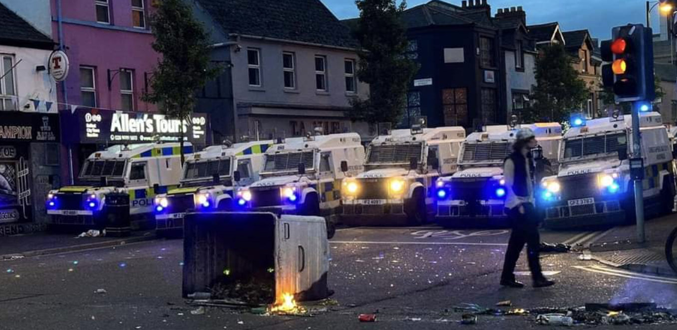 Justice Minister Defends Police Response to Belfast Violence
