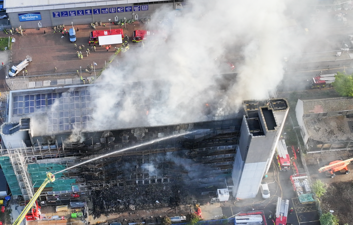 London Ambulance Service Responds to Major Fire in Dagenham: Four Treated at the Scene, Two Hospitalised