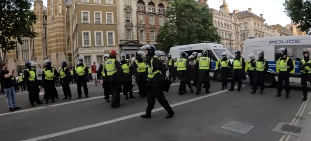 Over 100 Arrested in Central London Protest Following Southport Deaths