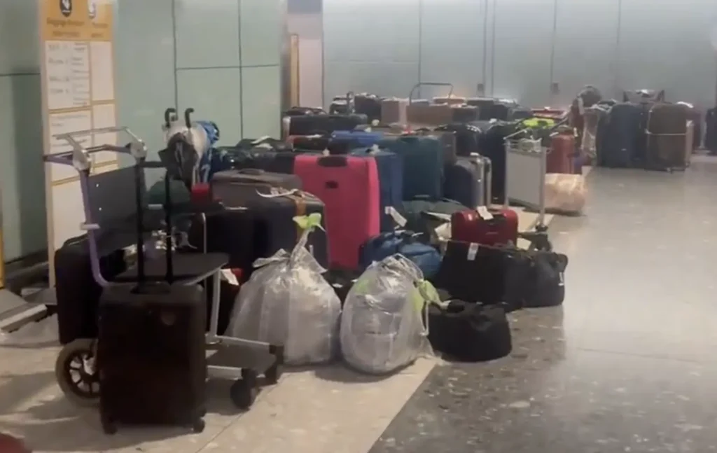 Chaos at Heathrow’s Terminal 5: Thousands of Luggage Abandoned Amid Staff Shortages