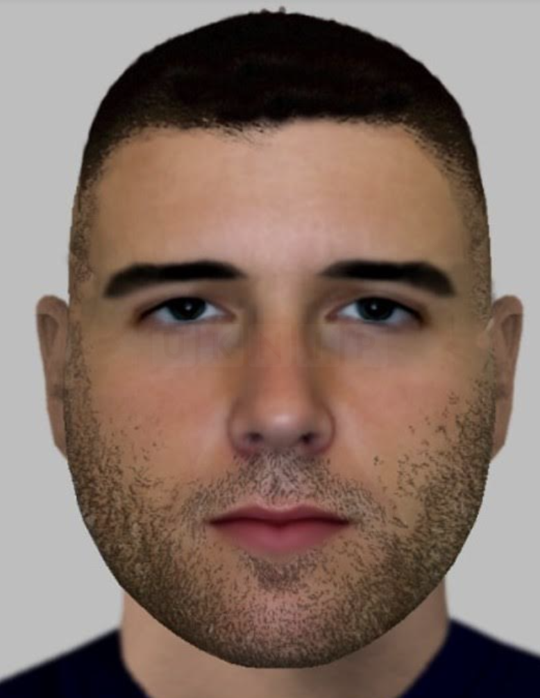 A computer-generated image of a man has been released by officers investigating an indecent exposure in Gravesend