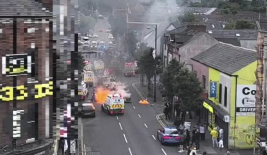 Ongoing Disturbances In Belfast: Police Respond To Violence And Arson Ongoing Disturbances in Belfast: Police Respond to Violence and Arson
