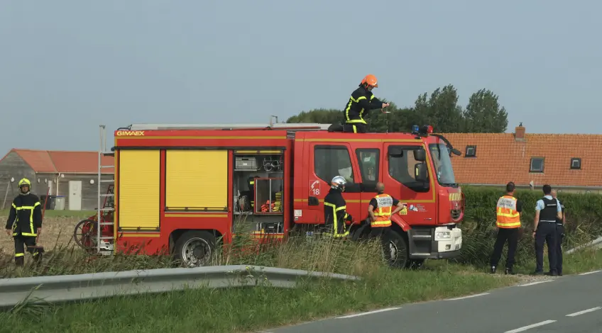Area Template Specialists Carry Out Controlled Explosion After WWII Mustard Gas Shell Unearthed in Dunkirk