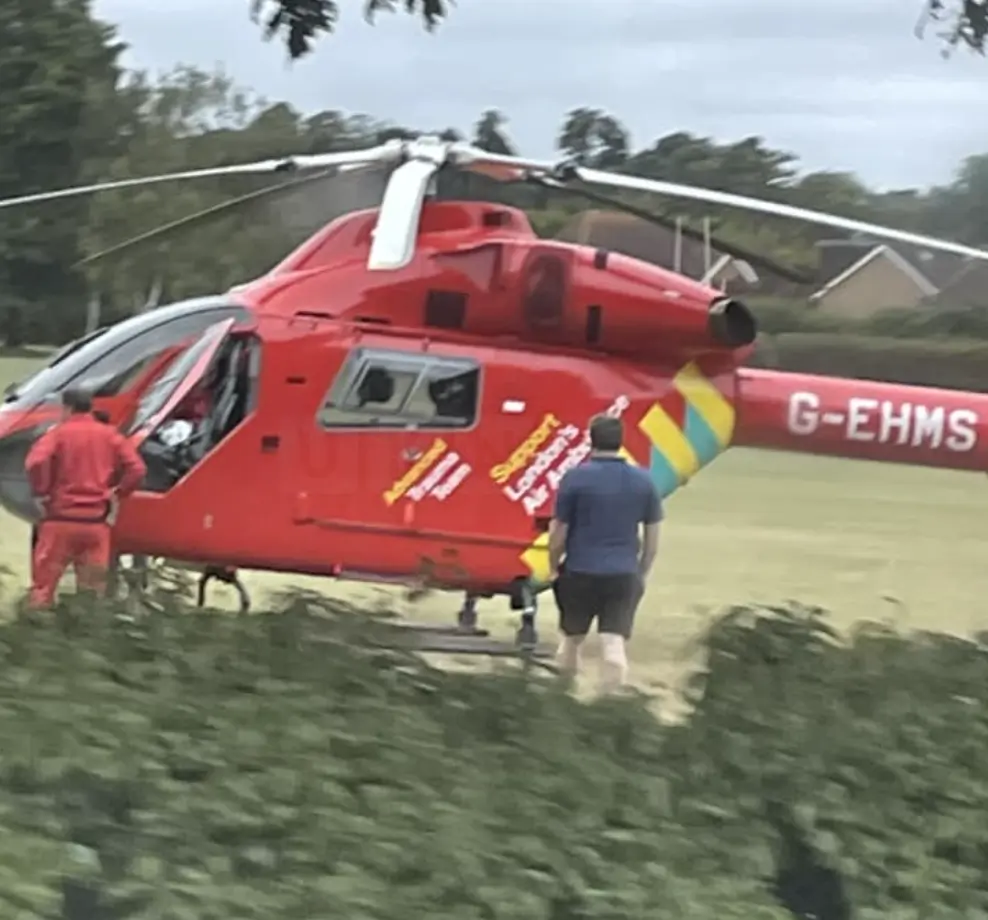 Two People Treated After Stabbing Incident in Chessington, One Taken to Major Trauma Centre