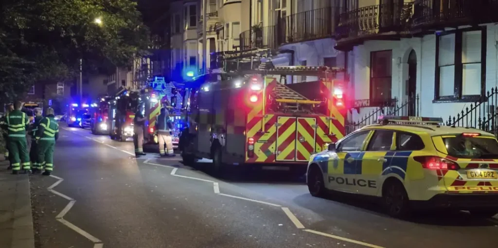 Emergency Services Respond to Suspected Substance Attack in Brighton