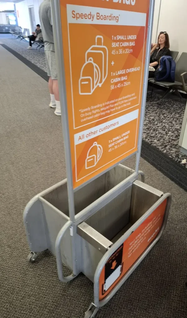 Area Template EasyJet Changes Hand Luggage Policy, Travellers Face New Fees for Carry-On Bags