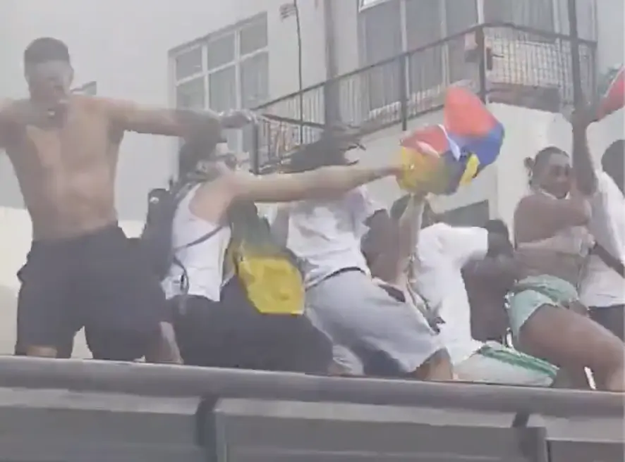 Area Template Chaos at Notting Hill Carnival: Group of Youths Smash Bus Shelter While Twerking
