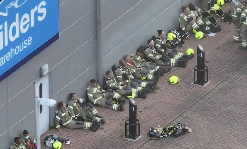 London Ambulance Service Responds to Major Fire in Dagenham: Four Treated at the Scene, Two Hospitalised