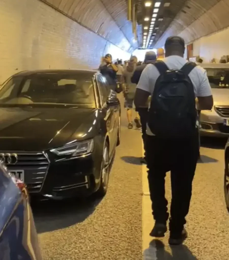 Blackwall Tunnel Fire: Drivers Forced to Abandon Cars Amid Van Fire Chaos