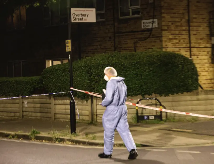 Two men arrested following fatal stabbing in Hackney of man riding Mobility Scooter