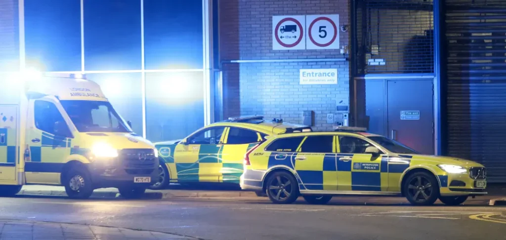 Lucky Escape for Ilford Uber Driver as Car Crashes Into Cineworld Cinema