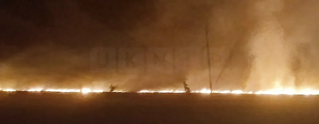 Israeli Attacks In West Bank Leave At Least Ten Palestinians Dead Fire Breaks Out in Field Near Pyson Road, Thanet; Fire Brigade Working to Control Blaze