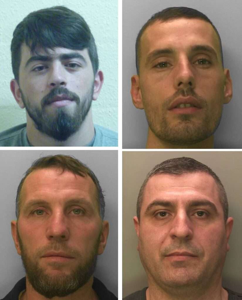 Six Men Sentenced in Major Cocaine Distribution Network Between Sussex and London