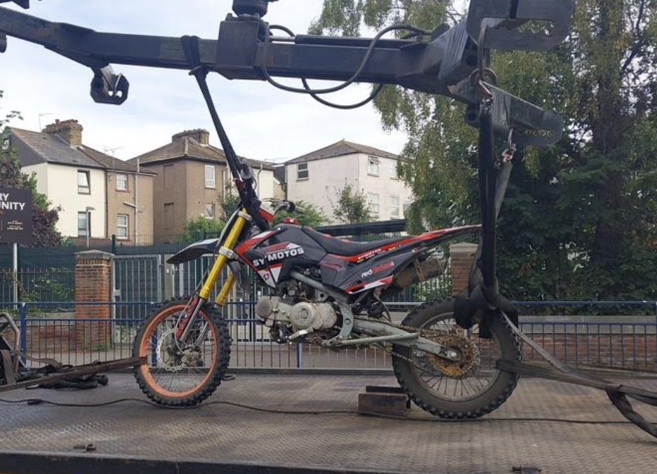 Two Off-Road Bikes Seized by Police in Gravesend Following Dangerous Driving Reports