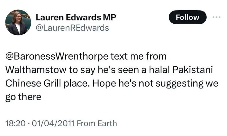 Labour Mp For Rochester And Strood, Lauren Edwards, Apologises After Offensive Tweets From 2009 Resurface Labour MP for Rochester and Strood, Lauren Edwards, Apologises After Offensive Tweets from 2009 Resurface