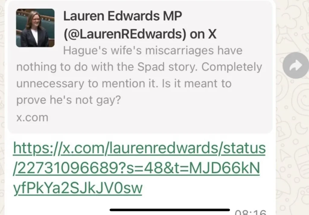 Labour MP for Rochester and Strood, Lauren Edwards, Apologises After Offensive Tweets from 2009 Resurface