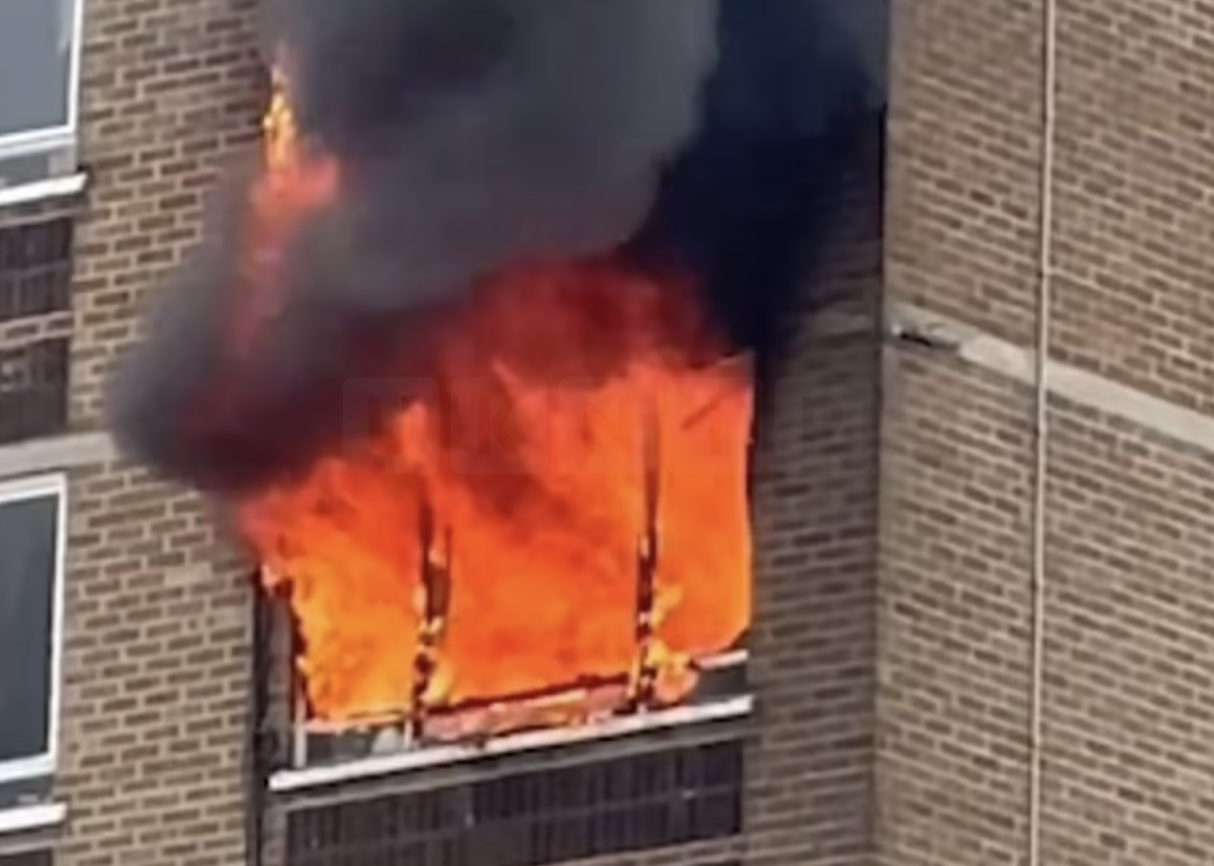 Fire Erupts in London Tower Block, Engulfing Multiple Floors