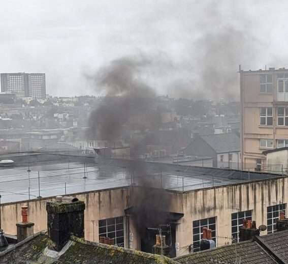 Firefighters Tackle Blaze at Brighton Royal Mail Facility