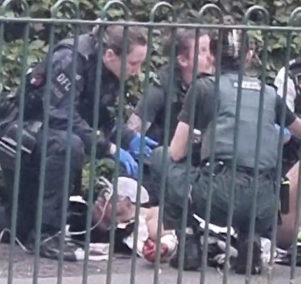 Man Stabbed in West London Park Near Playground as Families Flee Scene