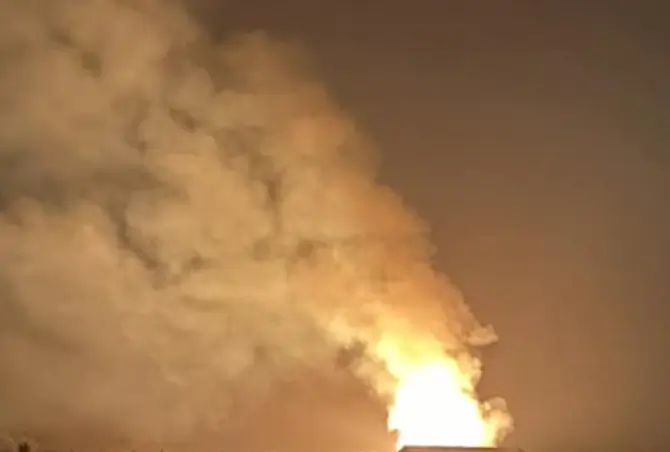 Residents Advised to Close Windows and Doors as Hay Bales Burn in Cliffe near Rochester