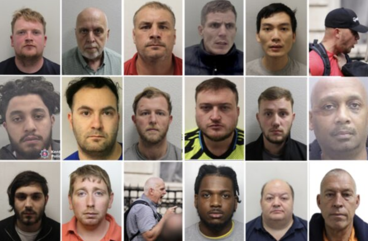 See who was locked up in August including murderers and far-right protesters