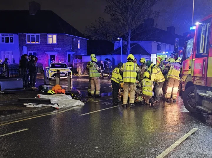 Road Remains Closed After Single-Vehicle Collision on Wood Lane, Dagenham