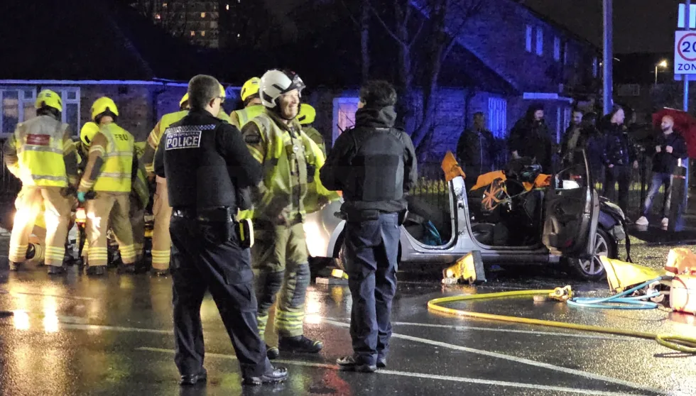 Road Remains Closed After Single-Vehicle Collision on Wood Lane, Dagenham