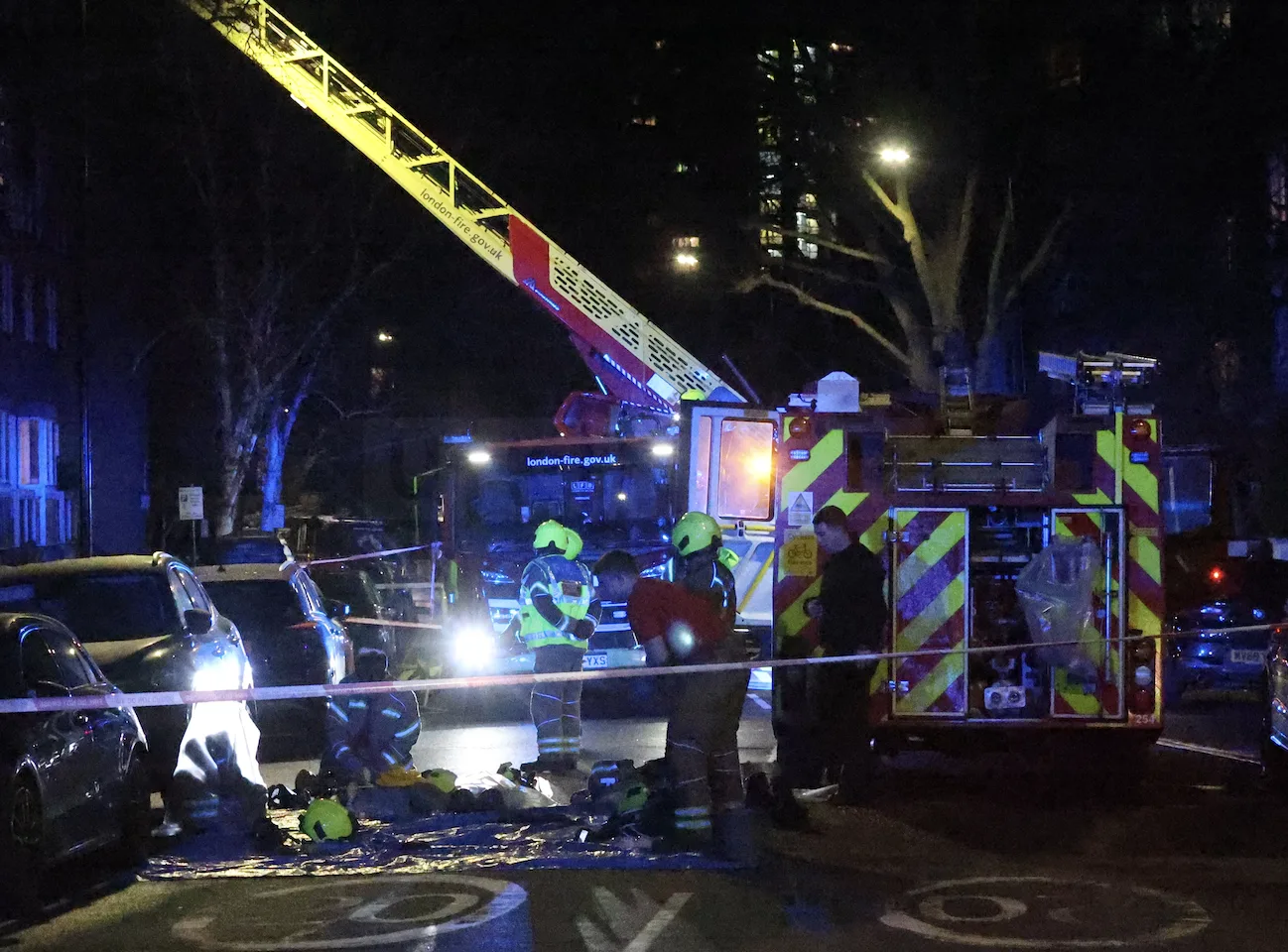 Explosion and Fire Erupt in Westbourne Park Property