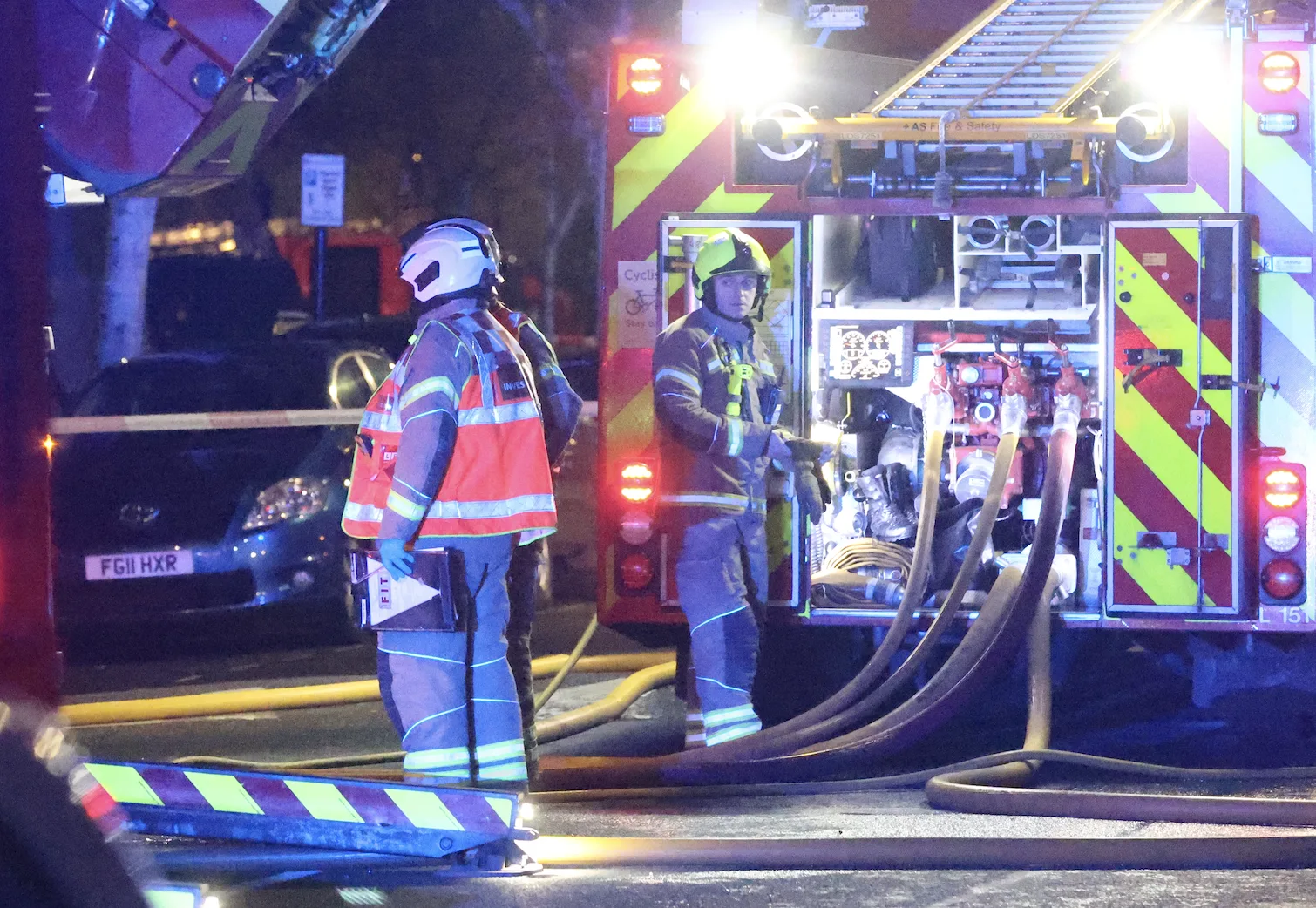Explosion and Fire Erupt in Westbourne Park Property