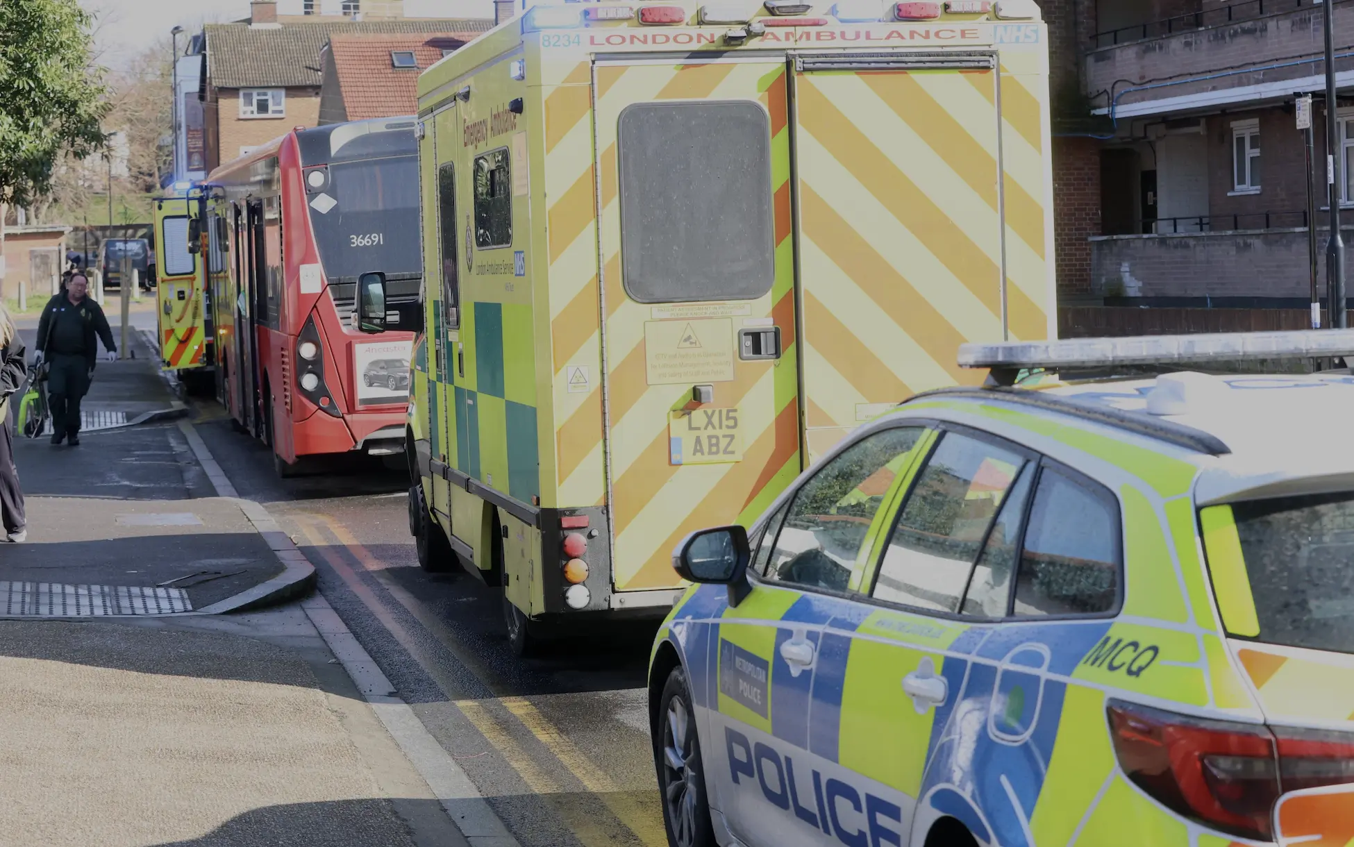 Multiple People Injured in Lewisham Bus Incident