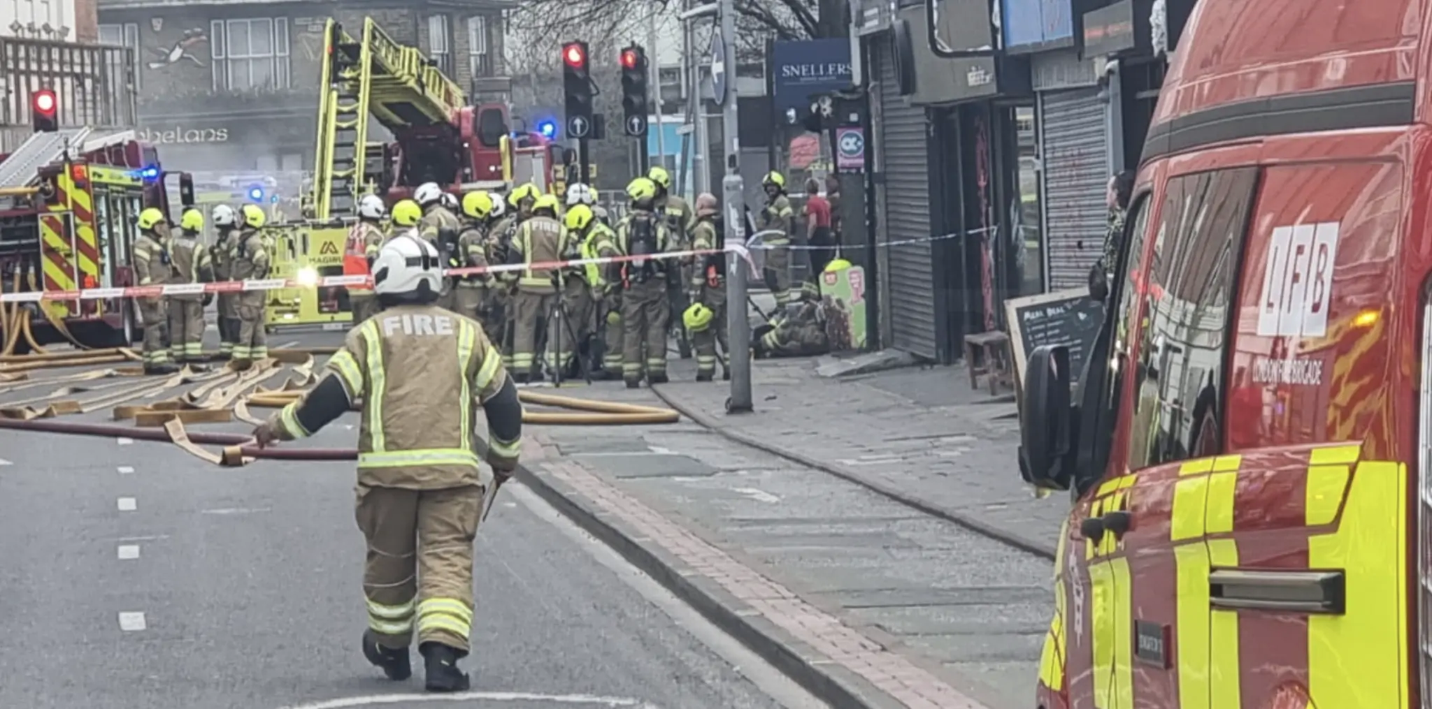 Kingston Fire: 150 Firefighters Battle Major Blaze in South London Town Centre