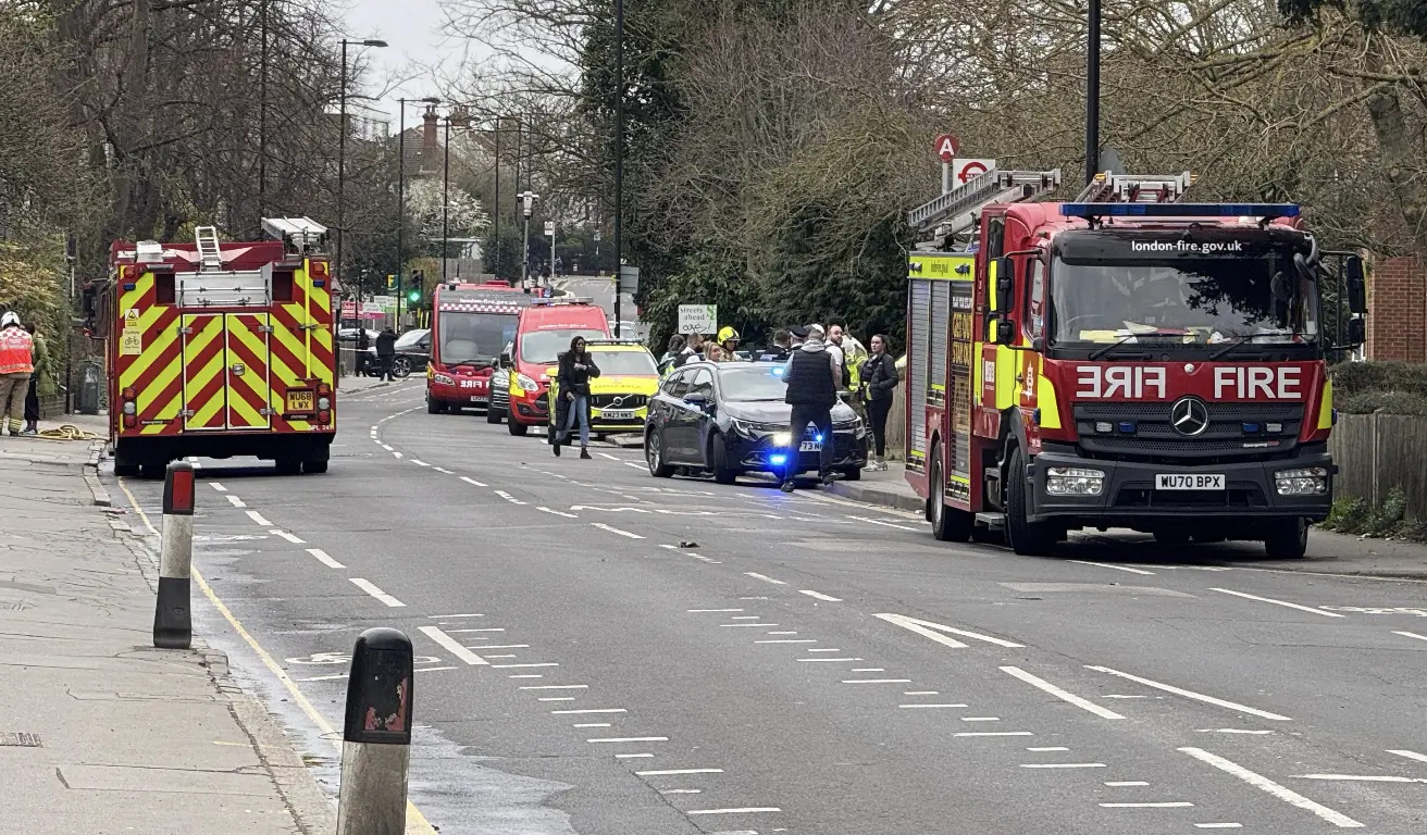 Emergency Services Respond to House Fire on Selhurst Road, South Norwood