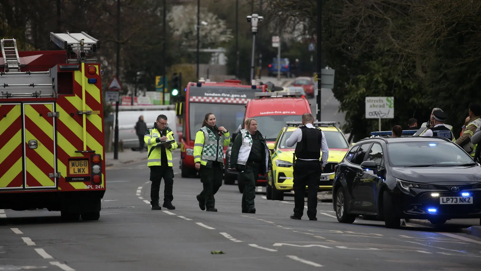 Emergency Services Respond to House Fire on Selhurst Road, South Norwood