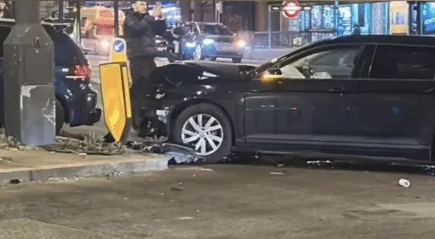 Emergency Services Respond to Multi-Lane Collision and Fuel Spill on Newham Way, Beckton