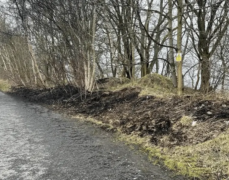 Abandoned Caravans in Kennoway Set Ablaze in Suspected Arson Incident