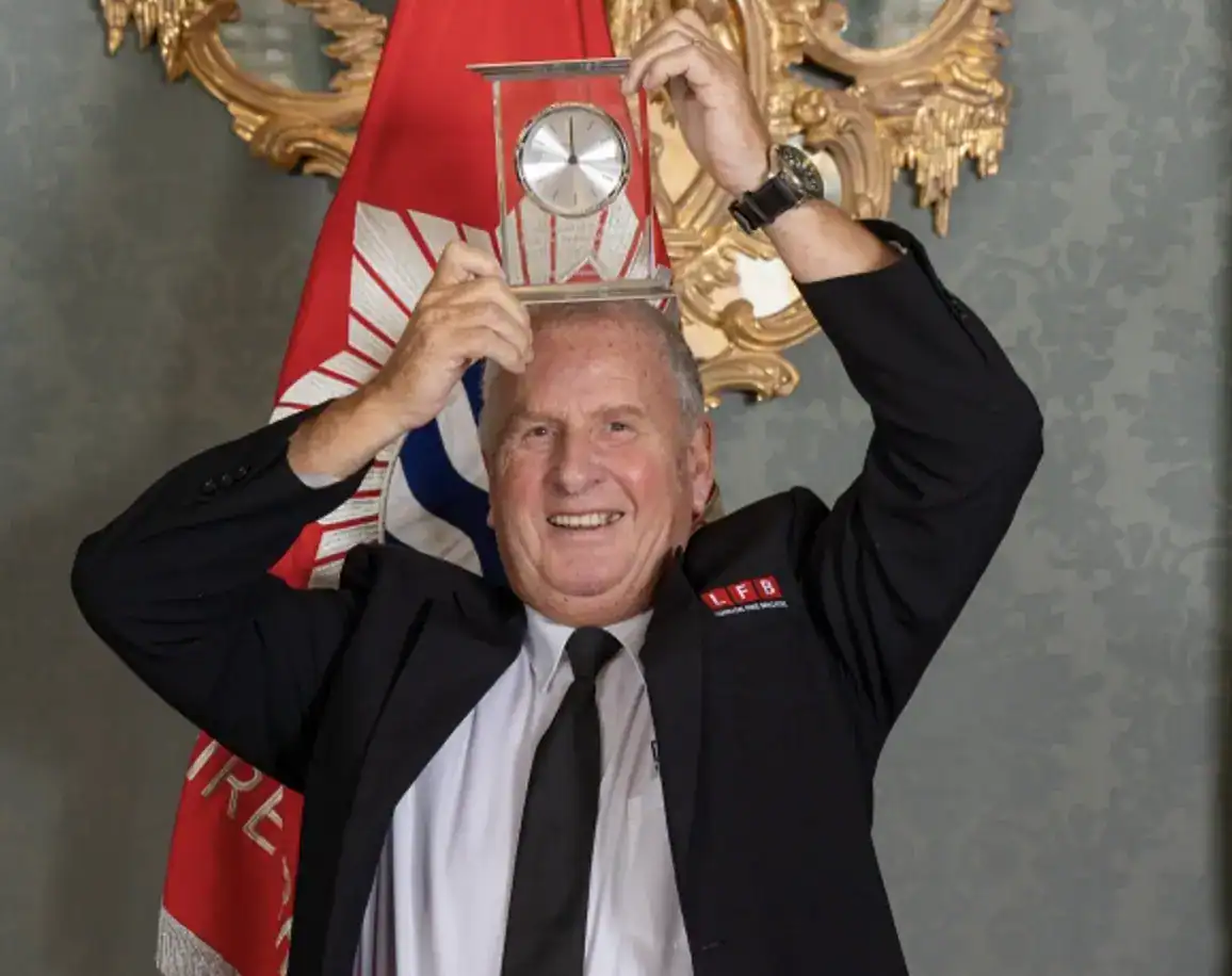 150 Years of Dedication: London Fire Brigade Honours Three Colleagues with Five Decades of Service Each