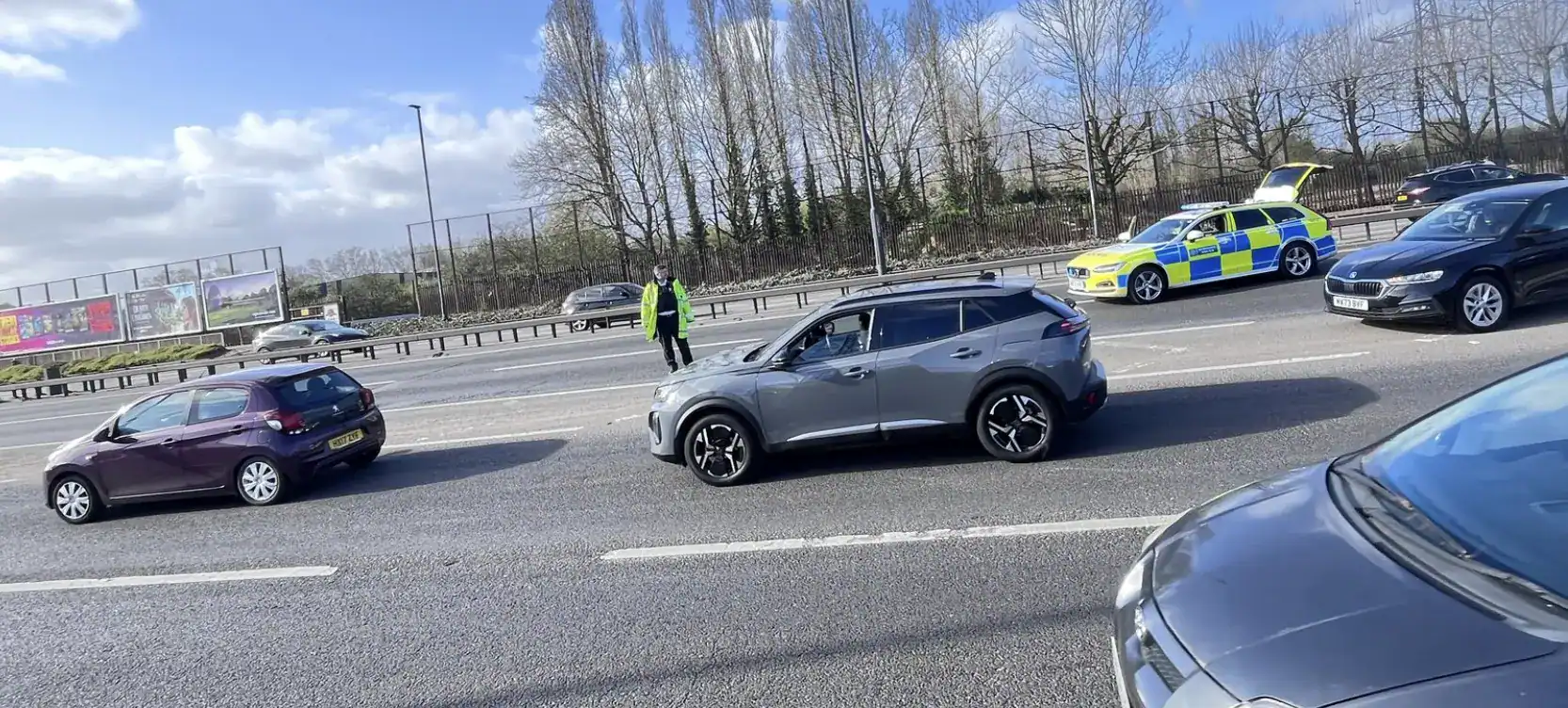Two-Car Collision on Southend Road, Walthamstow Causes Traffic Disruption