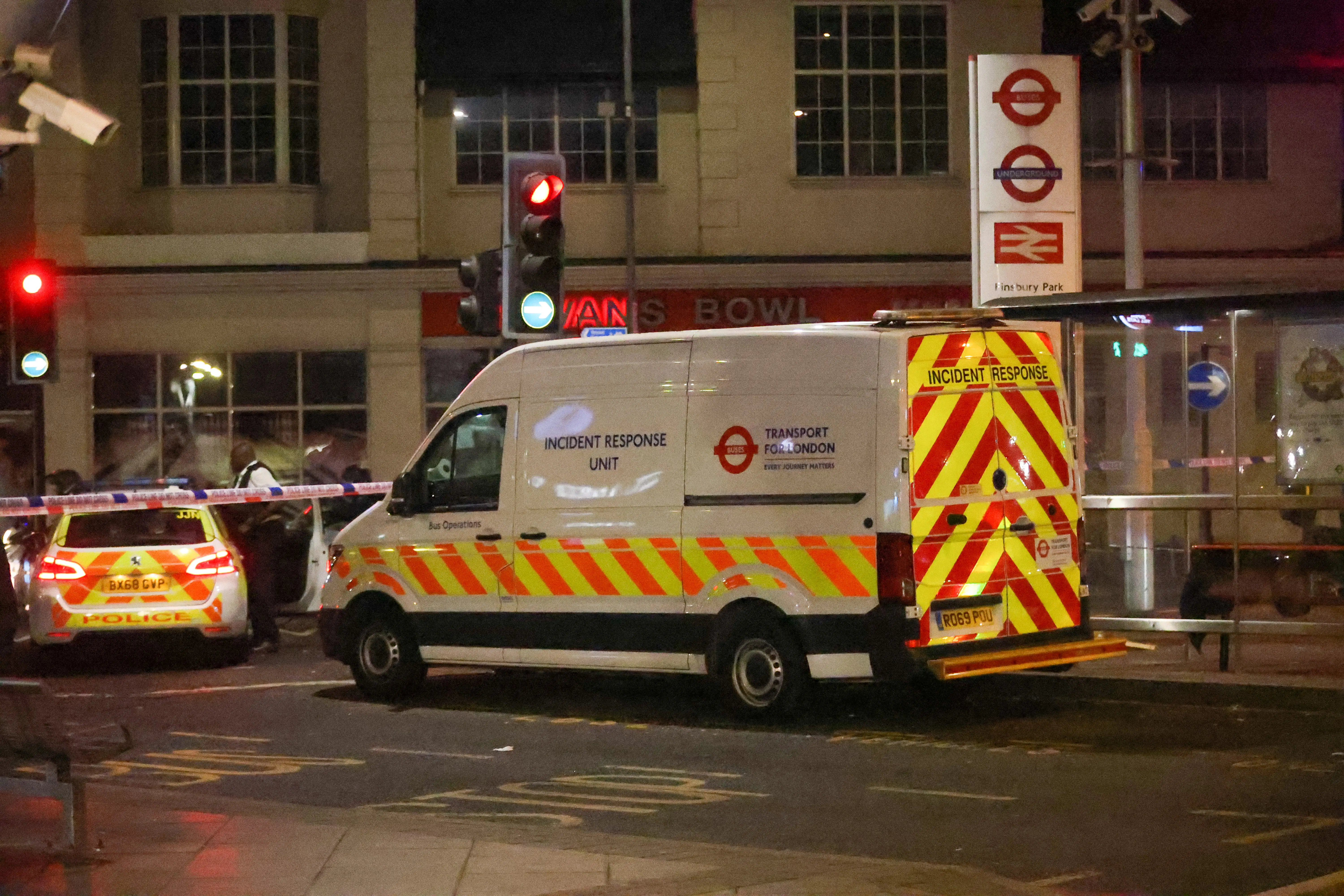 Pensioner Rushed to Hospital After Violent Gang Clash at Finsbury Park Bus Station