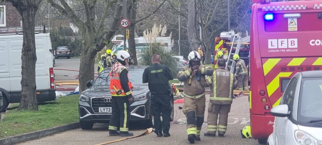 Fire Damages Three Homes in Roehampton Terrace Blaze
