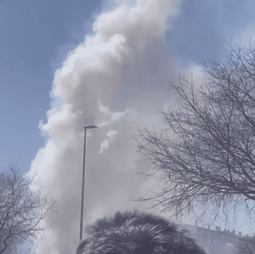 Killingworth Caravan Fire: Huge Blaze Destroys Garden and Damages House After ‘Big Bang’ Heard