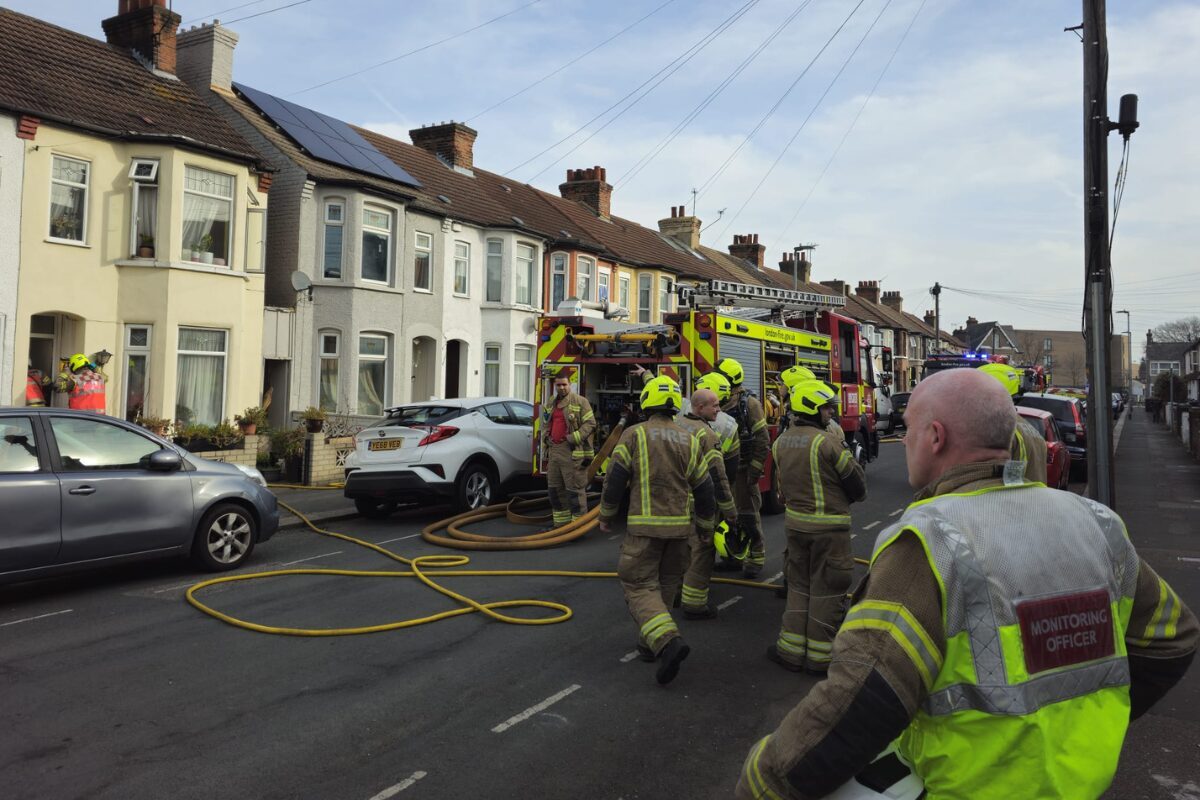 Loft significantly damaged after fire at home in Barking