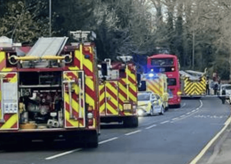 Major Collision in Harrow Involving School Coach and Multiple Vehicles