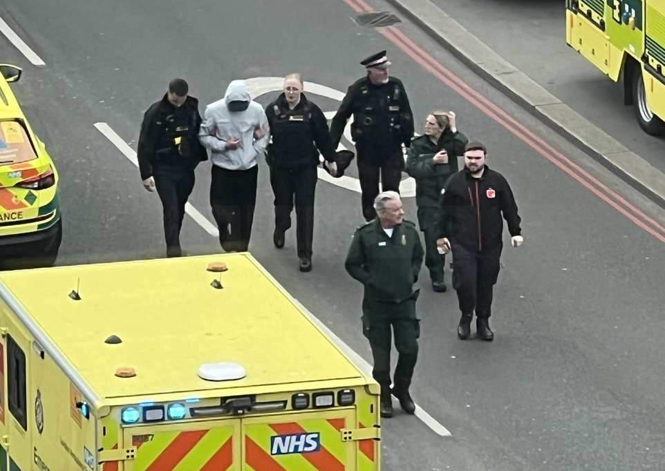 Man Safely Brought Down After Climbing Tower Bridge